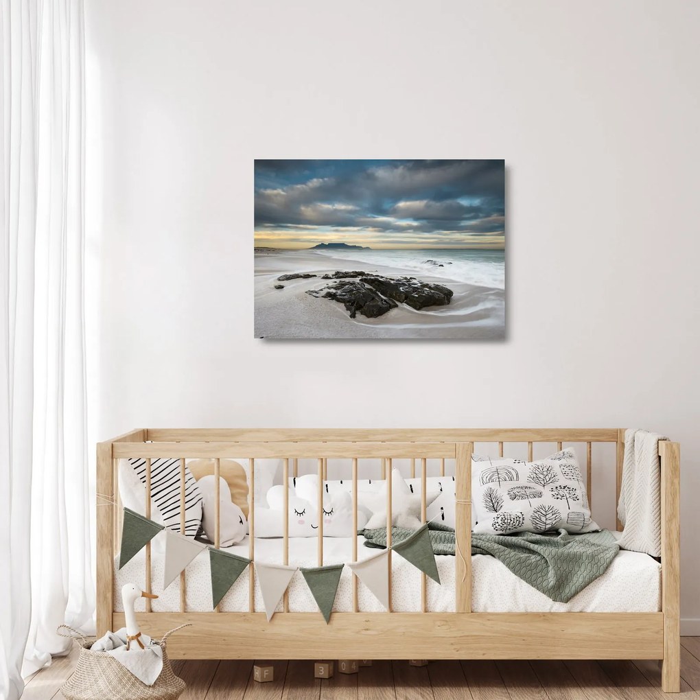 Sklenený obraz - Robben Island (70x50 cm)