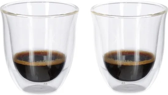 Dvojstenný pohár na espresso 2ks RD23443
