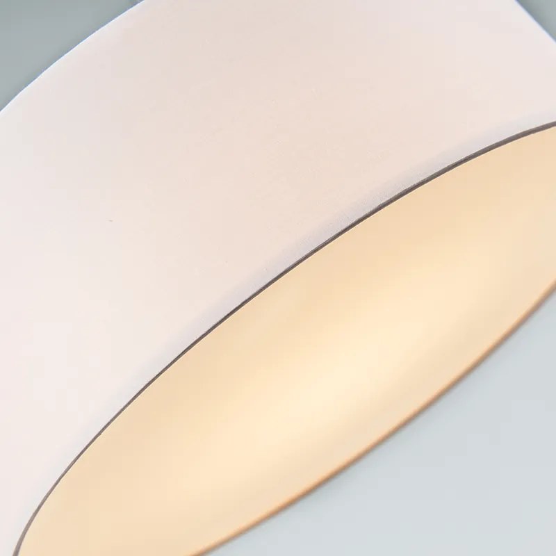 Stropné svietidlo ružové 30 cm vrátane LED - Drum LED