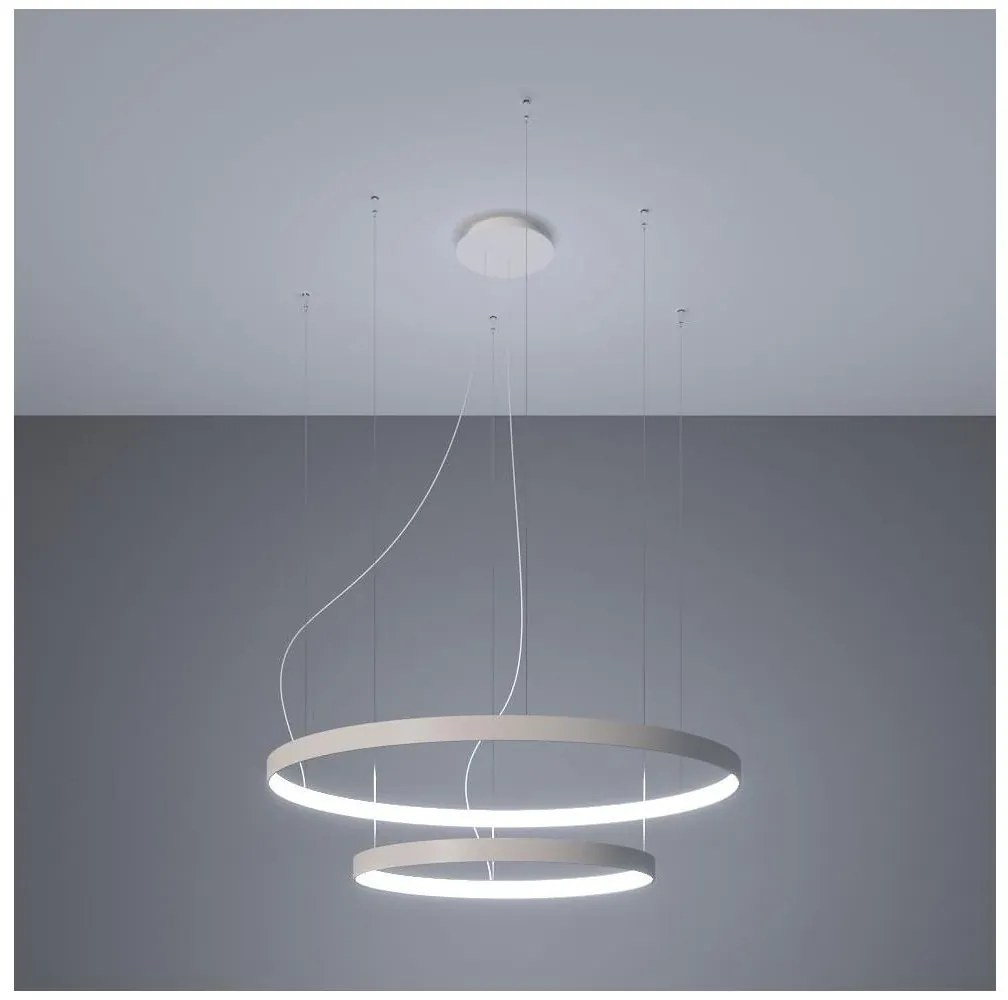 Thoro TH.178 - LED Luster na lanku RIO LED/80W/230V CRI95 4000K biela