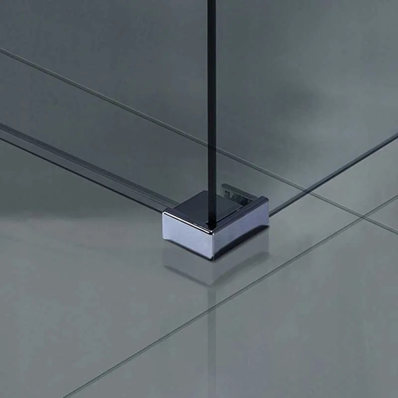 BPS-koupelny Obdĺžnikový sprchovací kút HYD-OK203C 120x80 chróm/transparent - bez vaničky
