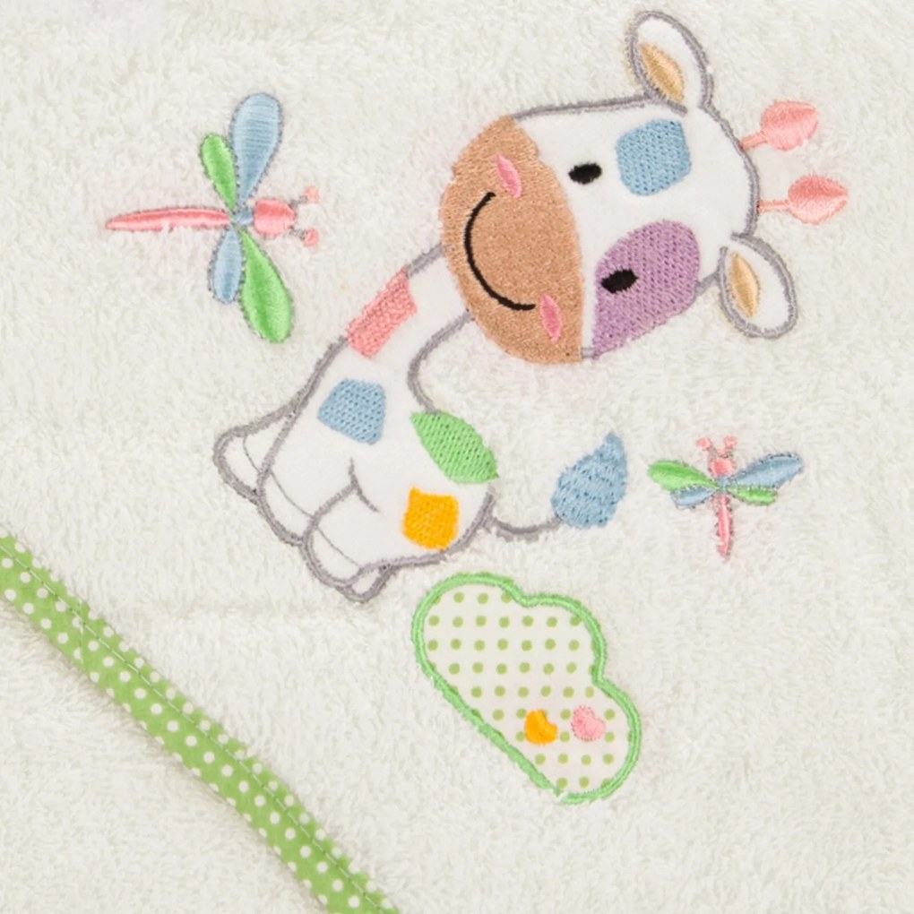SADA DETSKÝCH UTERÁKOV BABY33 6KS 30X50 CM BIELA