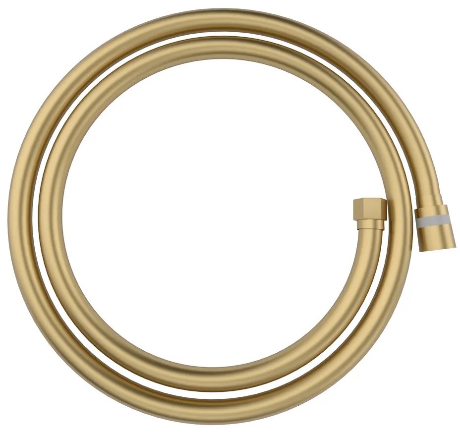 Sapho Sapho, SOFTLEX plastová sprchová hadica, 150cm, zlatá matná, 1208-19