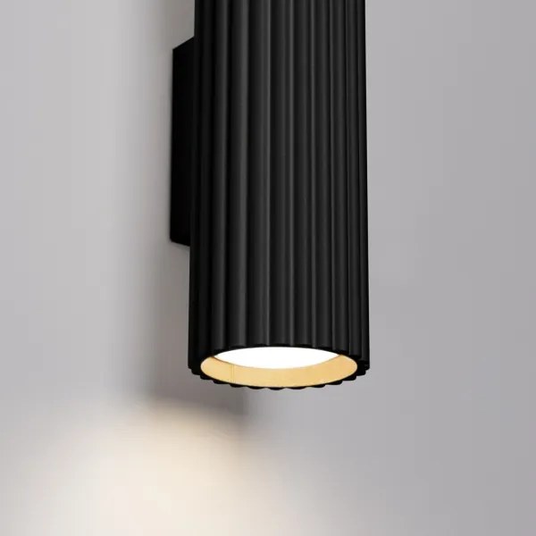 Brilagi - LED Nástenné svietidlo CRESTO 2xGU10/10W/230V 20 cm čierna