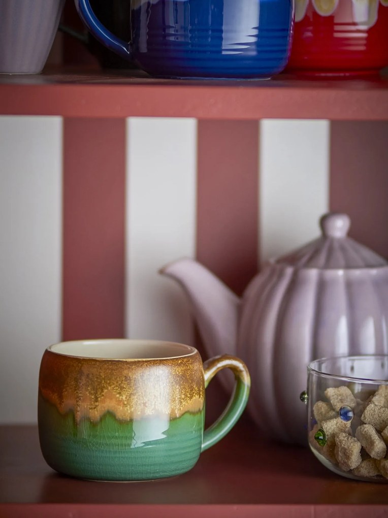 Bloomingville Hrnček Sheen Green 400 ml