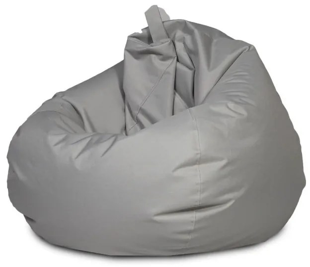 EF2056 Ecopuf Sedací vak ECOPUF - OSCAR - polyester NC13 - Svetlo sivá