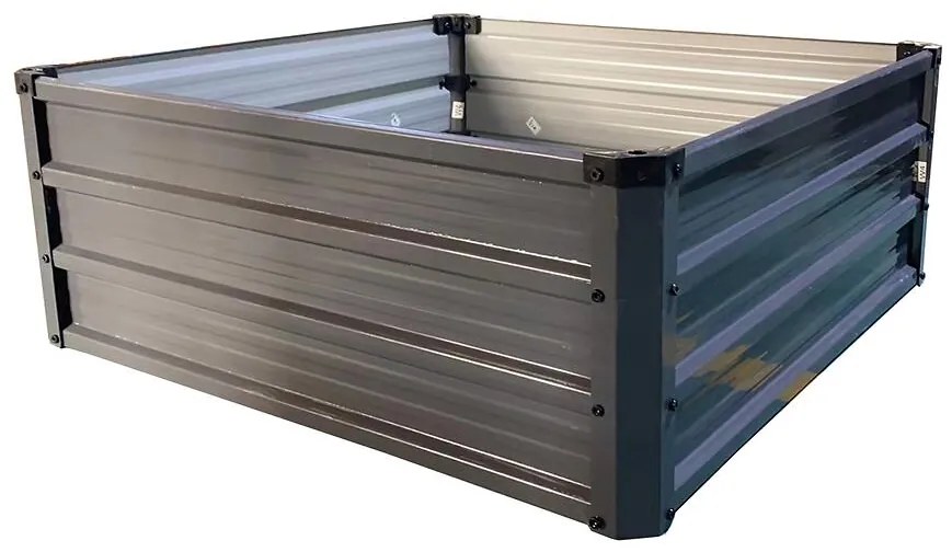 Kovový vyvýšený záhon 90x90x35 TC-208