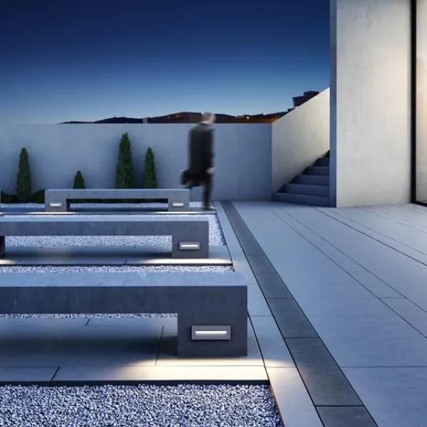 RED - Design Rendl-R12627- LED Vonkajšie vstavané svietidlo RASQ 8,5W/230V IP65