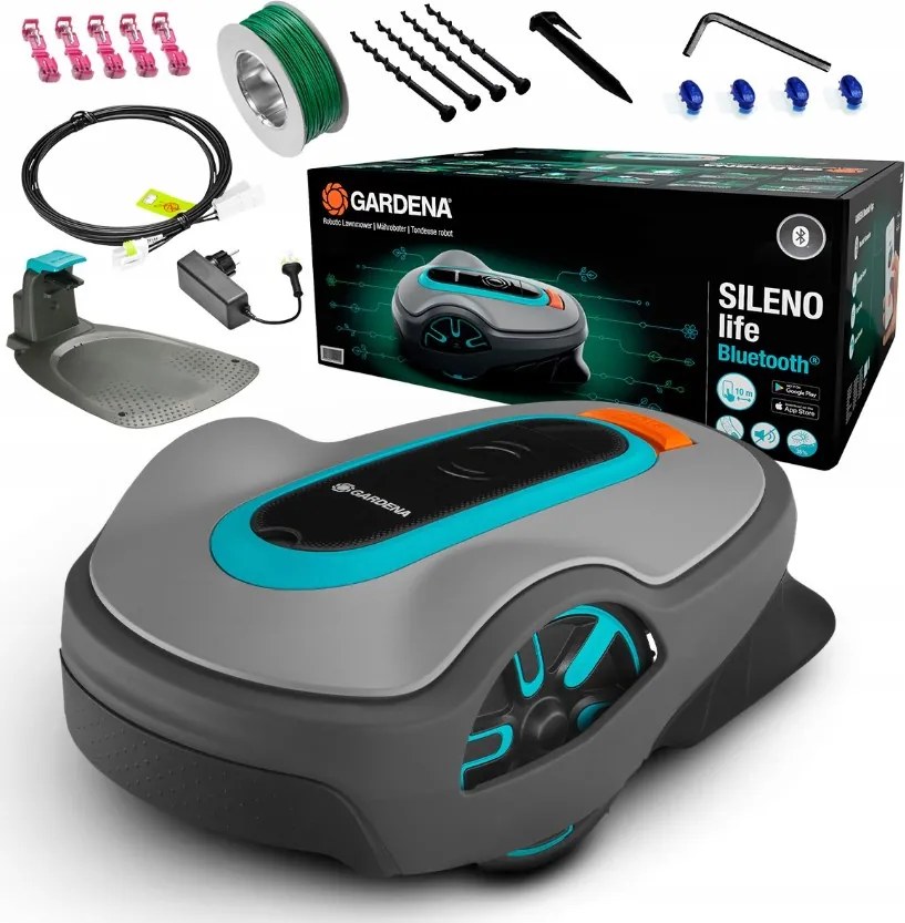 Automatická kosačka Robotická kosačka Sileno Life 750 m Gardena 15101-32