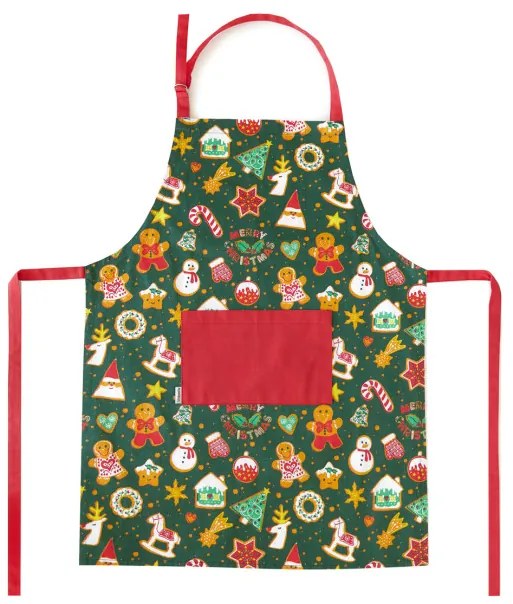 Kuchynská zástera GRINCHY zelená 869445