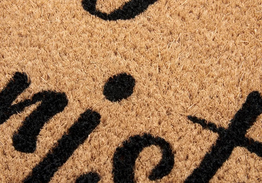 Hanse Home, DOPREDAJ: 45x70 cm Rohožka Merry Christmas 105697 - na ven i na doma, 45x70, hnedá, chodba / predsieň