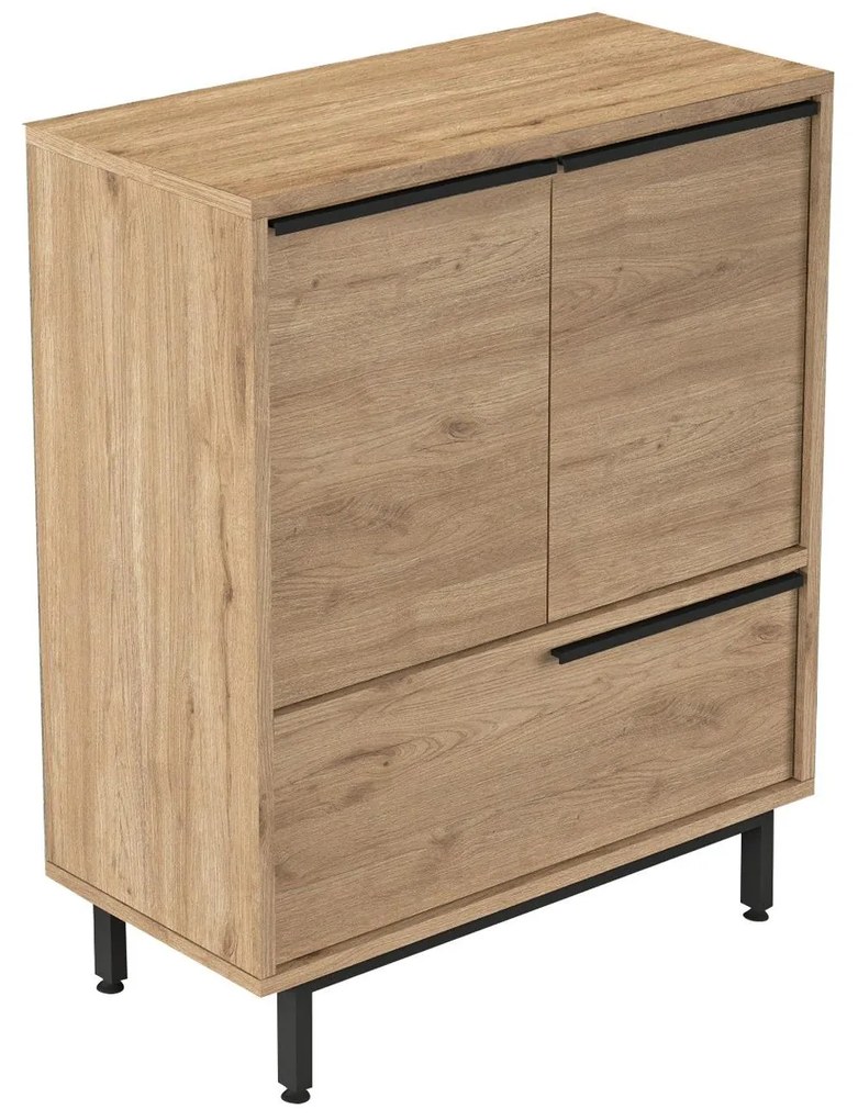 Botník (skrinka na topánky) Nimelo 4 (orech). Akcia -19%. Vlastná spoľahlivá doprava až k Vám domov. 1094672