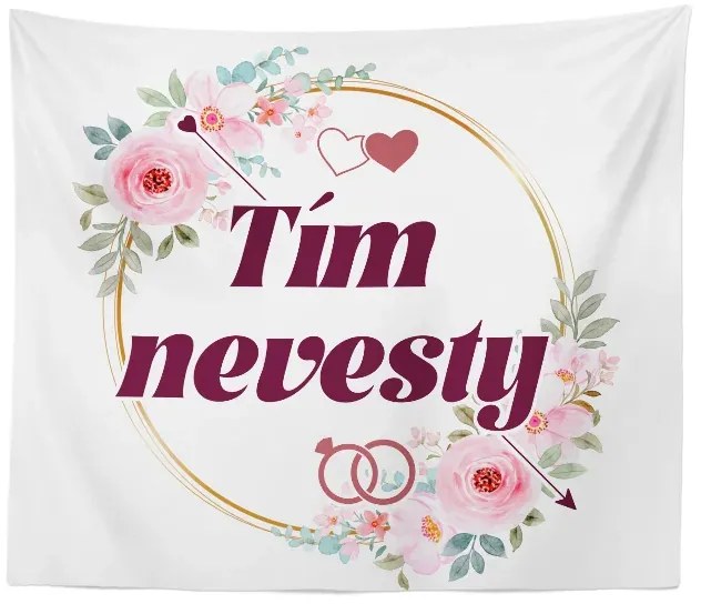 Sablio Deka Tím nevesty: 150x120 cm