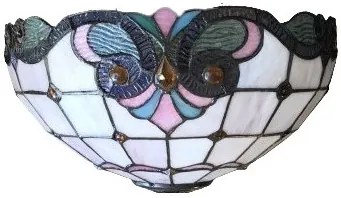 Stropnica luster na retiazkach Tiffany ELECTRA Ø40 2*E27