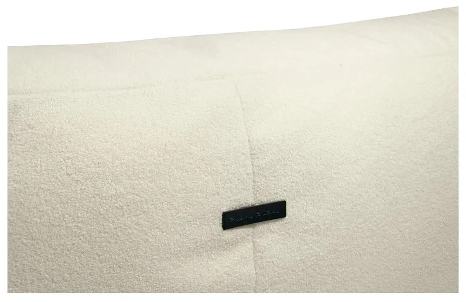 Krémový sedací vak z textílie buklé Sofa Tube 190 – SLOWDOWN