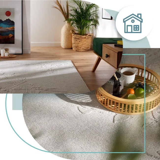 Koberec Agnella Noble Riva svetlosivý