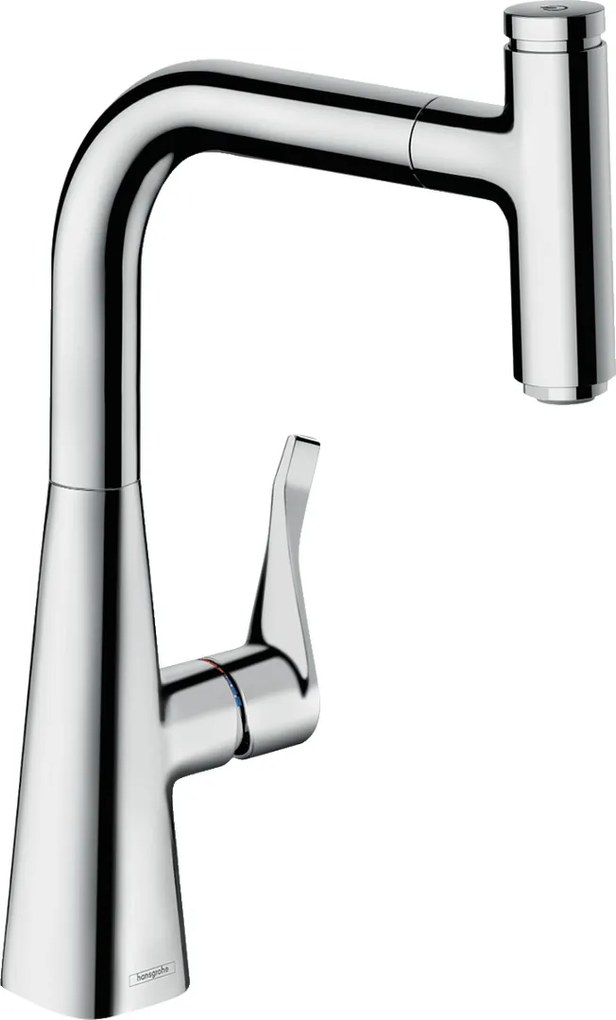 Hansgrohe Metris Select, drezová batéria s výsuvnou koncovkou, chrómová, HAN-14857000