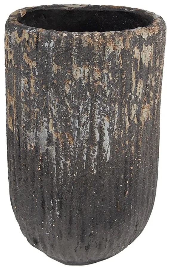 Granitový antik vysoký kvetináč - Ø15*24 cm