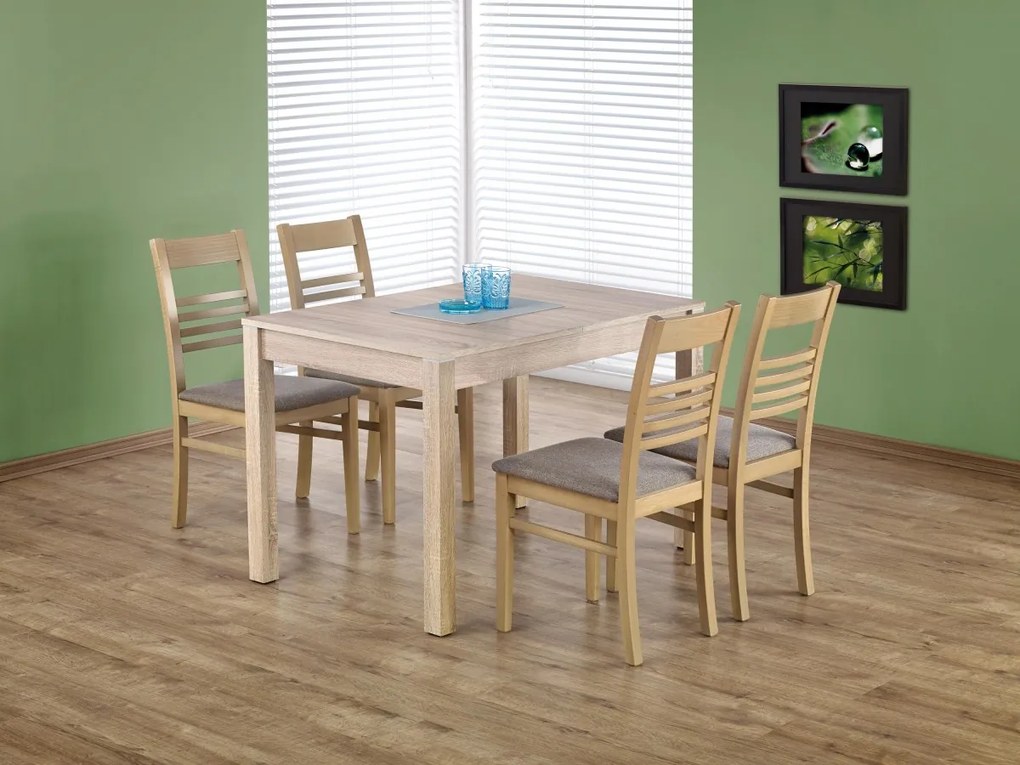 Jedálenský rozťahovací stôl Maurycy 118/158 cm dub sonoma