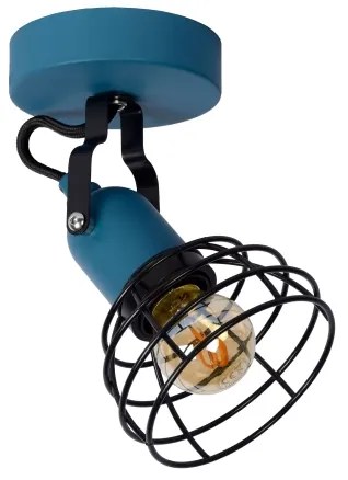 Lucide 08927/01/35 - Bodové svietidlo POLA 1xE27/60W/230V modrá