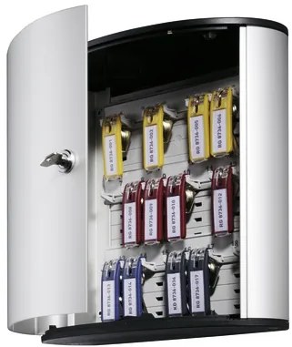 Hliníková skrinka na kľúče KEY BOX, na 18 kľúčov