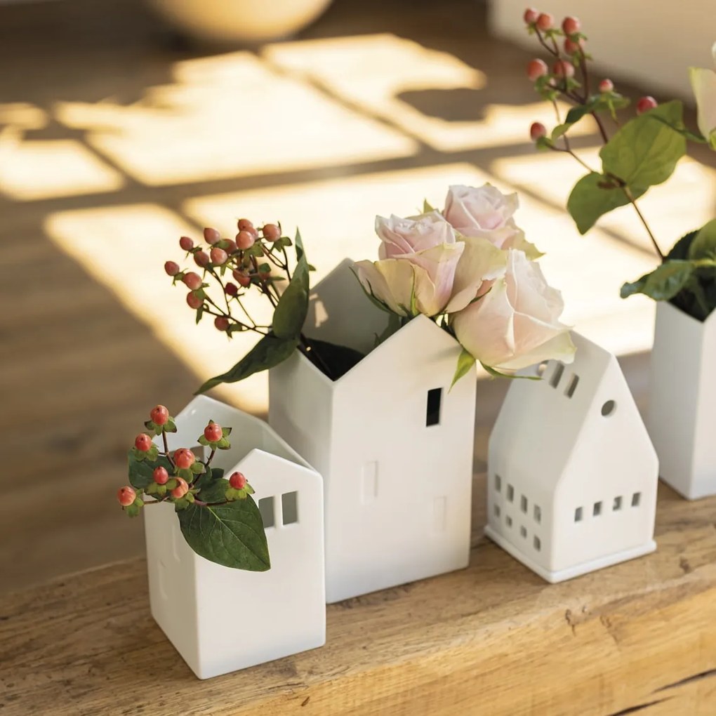 räder Porcelánová váza Barn