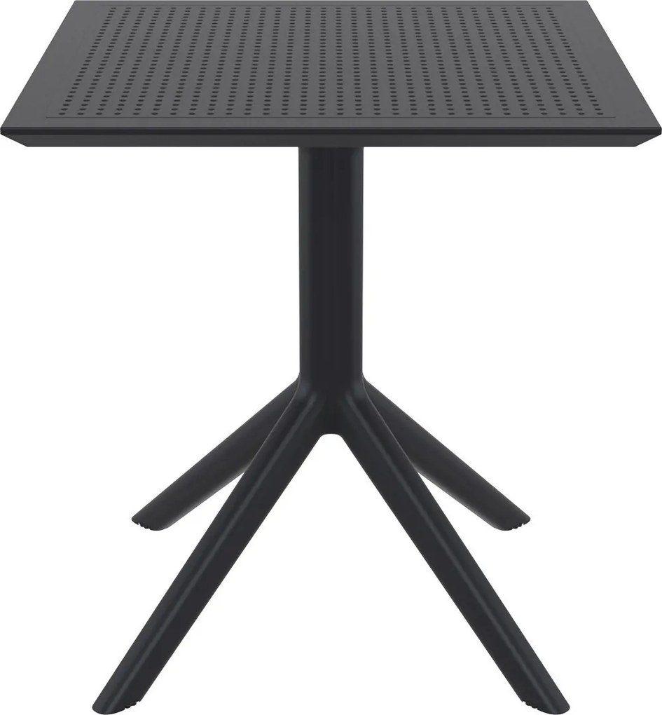 SKY 70 záhradný stôl black