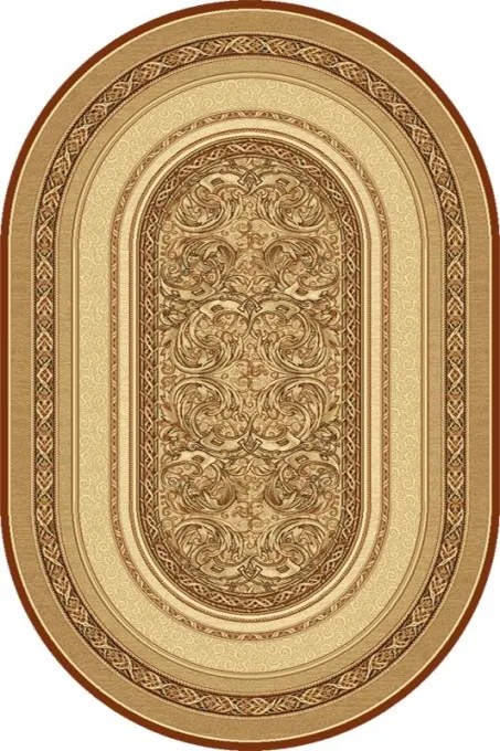 Koberec Agnella Standard Aralia béžový ovál