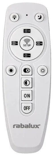 Rabalux 72349 - LED stmievateľný luster na lane BELIZA LED/90W/230V 3000-6500K+DO