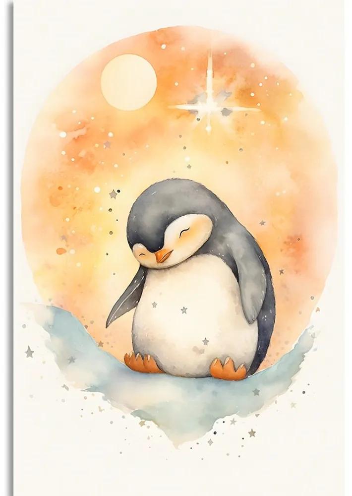 Obraz zasnený tučniačik - 40x60