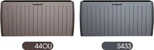 Záhradný box BOXE BOARD 290 l, hnedá MBBD290 PRMBBD290-440U