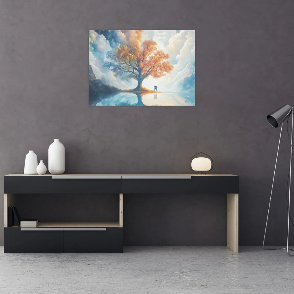 Obraz – Strom života a lásky (70x50 cm)