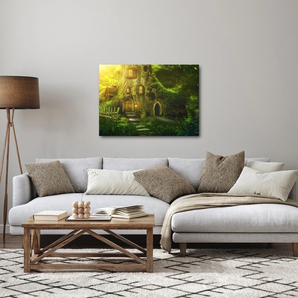 Obraz - Rozprávkový les (70x50 cm)