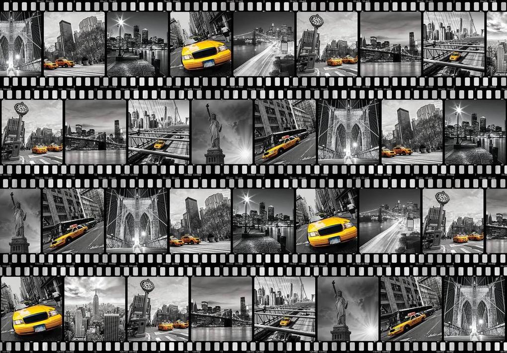 Fototapeta - Filmový pás - New Yorku (254x184 cm)