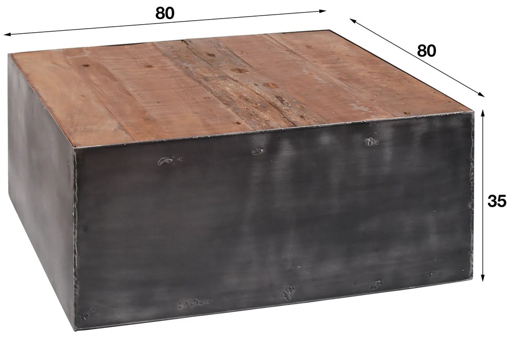 Konferenčný stôl 21-94 80x80cm Raft