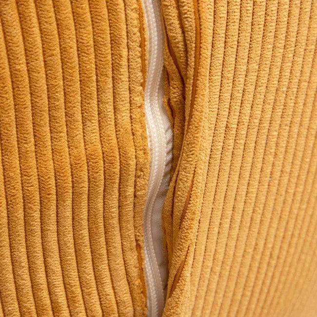 Kreslo LUNAIRE menčestrové, horčicové 710087