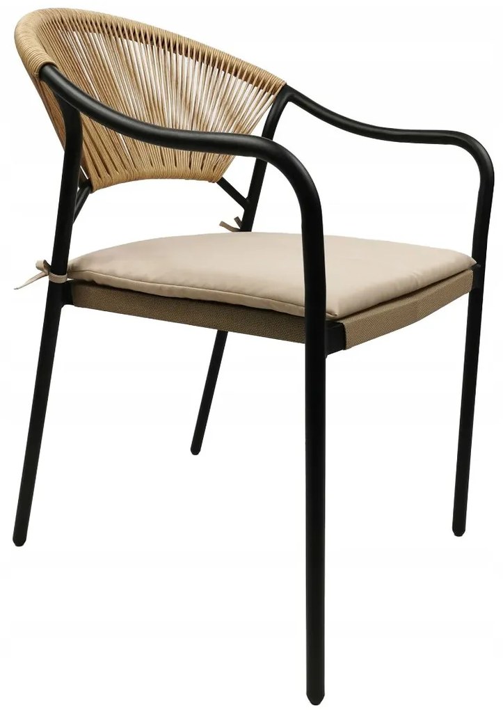 Záhradná stolička PORTO - béžová