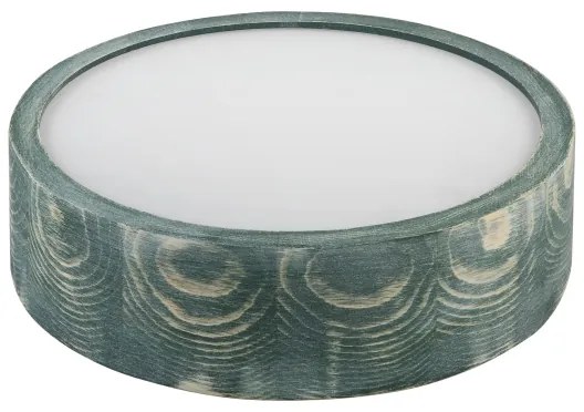 Brilagi - Stropné svietidlo PINO 1xE27/15W/230V borovica/zelená pr. 27,5 cm
