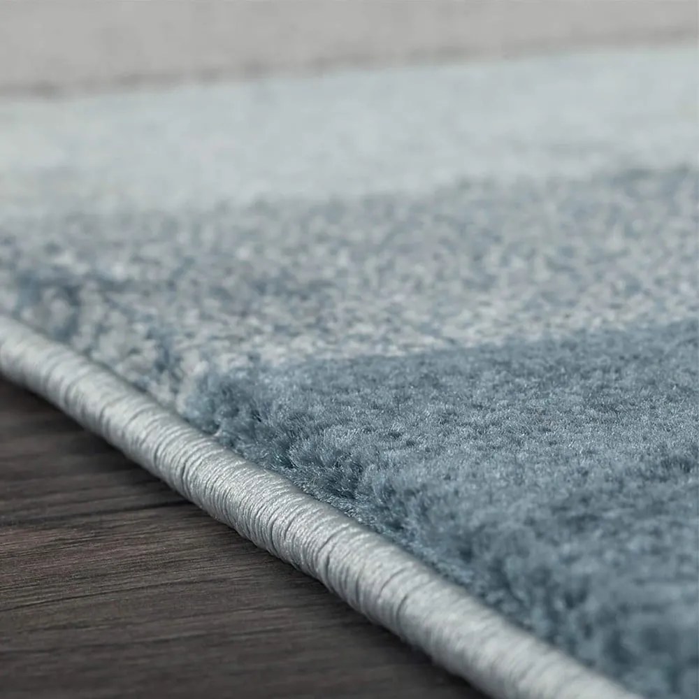 Modro-sivý koberec Flair Rugs Aurora, 200 x 290 cm