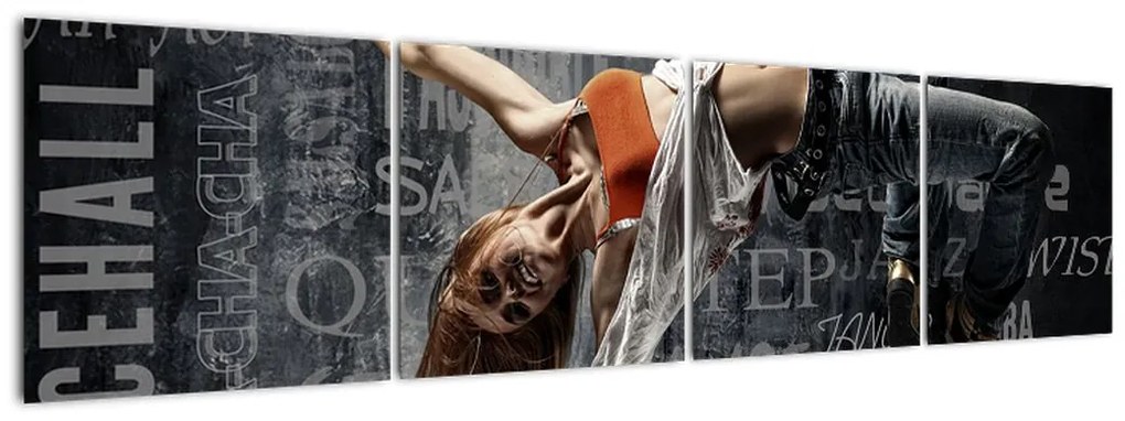 Street dance - obraz