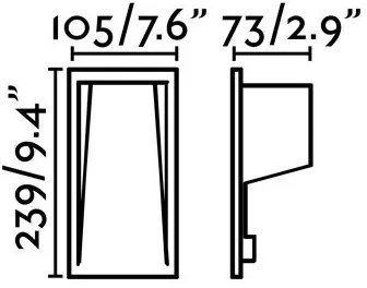 FARO 70833 - LED Vonkajšie zápustné svietidlo SOUN-2 LED/5W/230V IP65