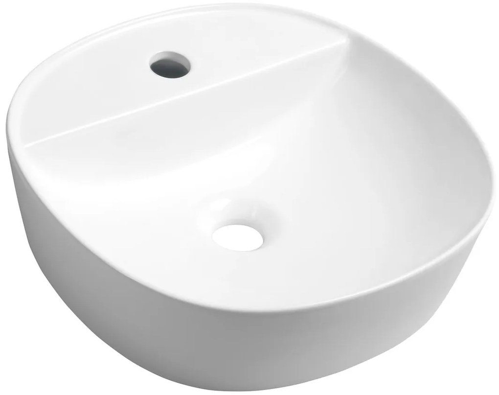 Sapho Sapho, LUGANO keramické umývadlo 40x12 cm, na dosku, AR491