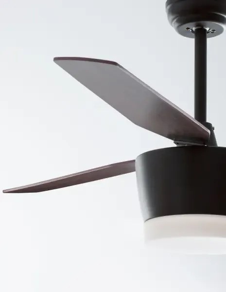 Stropný ventilátor Monsoon 13.2 hnedá s diaľkovým ovládaním