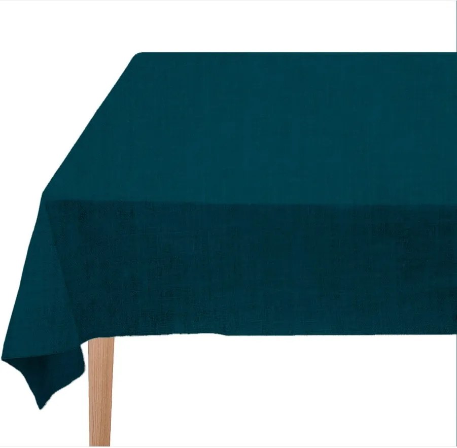 Obrus Linen Couture Turquoise, 140 x 140 cm