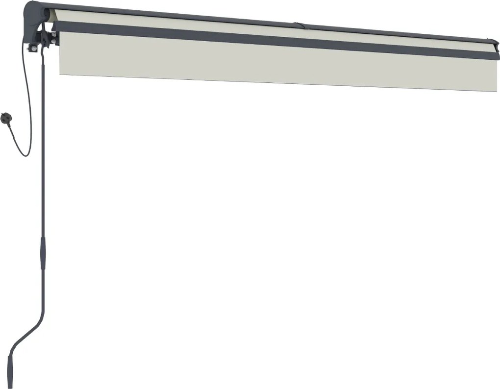 Elektrická markíza BestBerg BBSU-E350BG / 350 × 300 cm / béžová