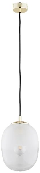 Argon 4675 - Luster na lanku BALTIMORE 1xE27/15W/230V zlatá