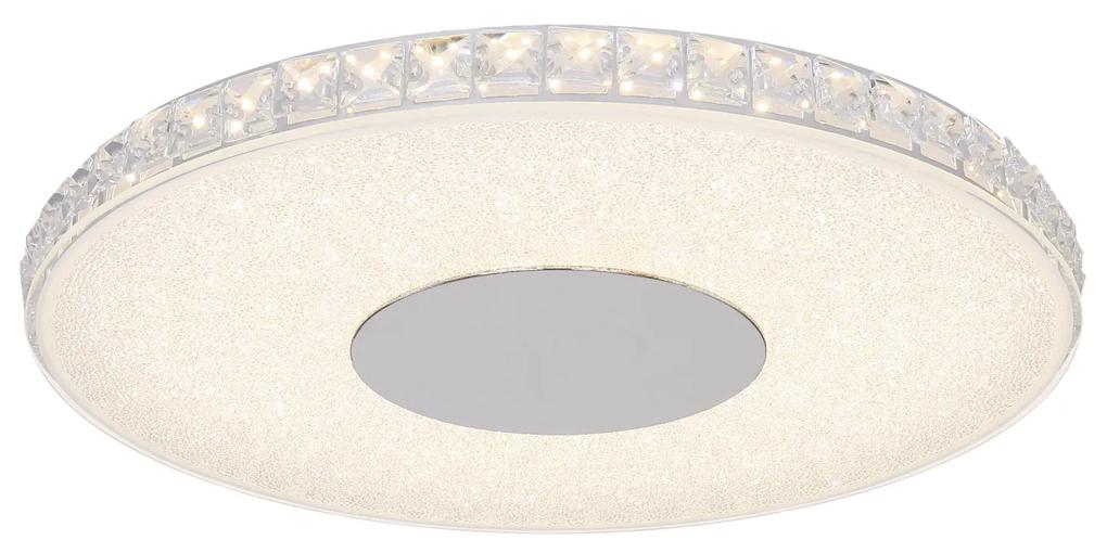 GLOBO Stropné prisadené LED osvetlenie DENNI, 24W, denná biela, 40cm, okrúhle