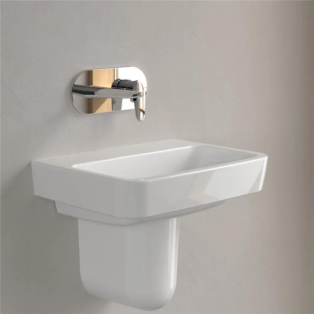 VILLEROY &amp; BOCH O.novo závesné umývadielko bez otvoru, bez prepadu, 500 x 370 mm, biela alpská, 43445301
