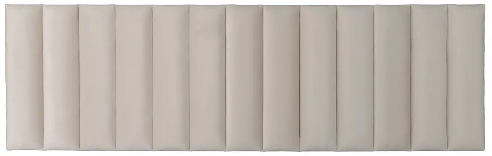 Čalúnený nástenný panel FRAME PAROS 15x60 cm Farba: Béžová