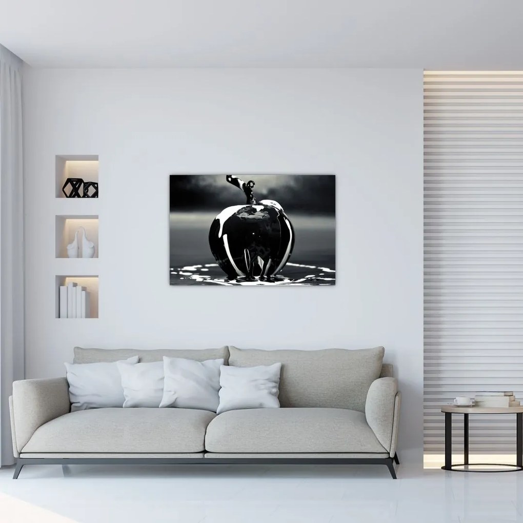 Obraz čierneho jablká (90x60 cm)